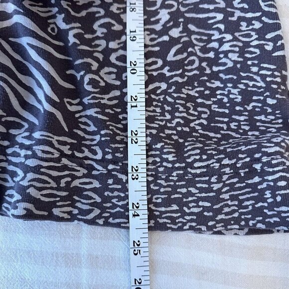 Fresh Produce 3/4 Sleeve Shirt Women 12F Animal Printed V Neck Cotton Top XL - Picture 8 of 9